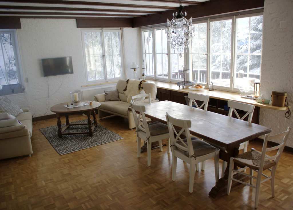 Wohnzimmer mit Ausblick